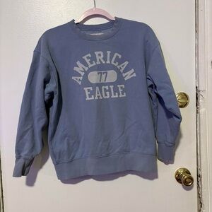 Vintage Y2K American Eagle blue crewneck sweatshirt xs